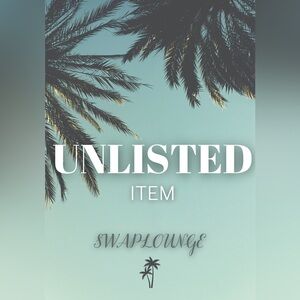 ✨UNLISTED ITEMS✨